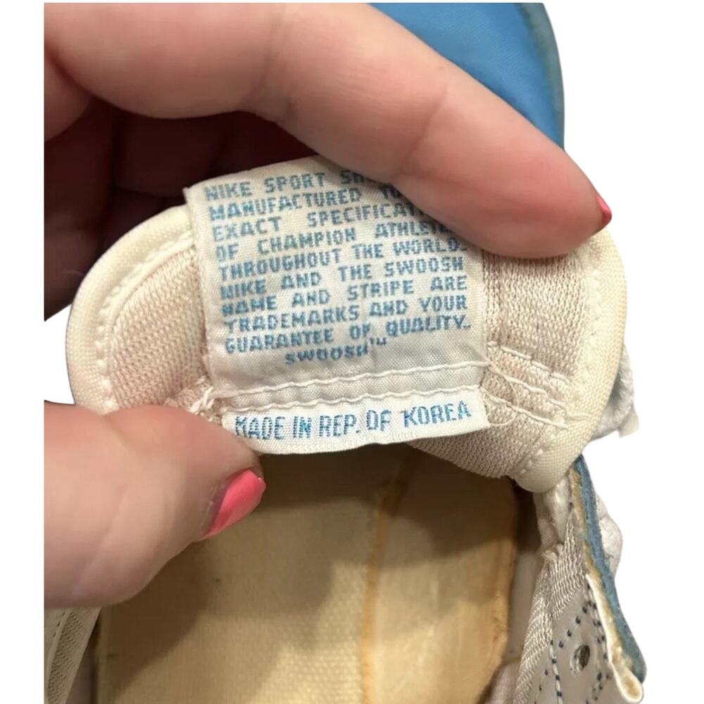 Vintage Nike Air Running Shoe Sz 7 Made In Korea. FOR DISPLAY ONLY - Picture 6 of 12